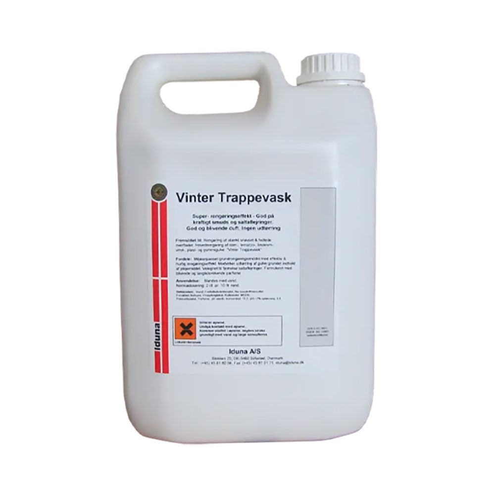 IDUNA Vinter Trappevask – 5 liters beholder til rengøring af trapper og gulve i vinterperioden.