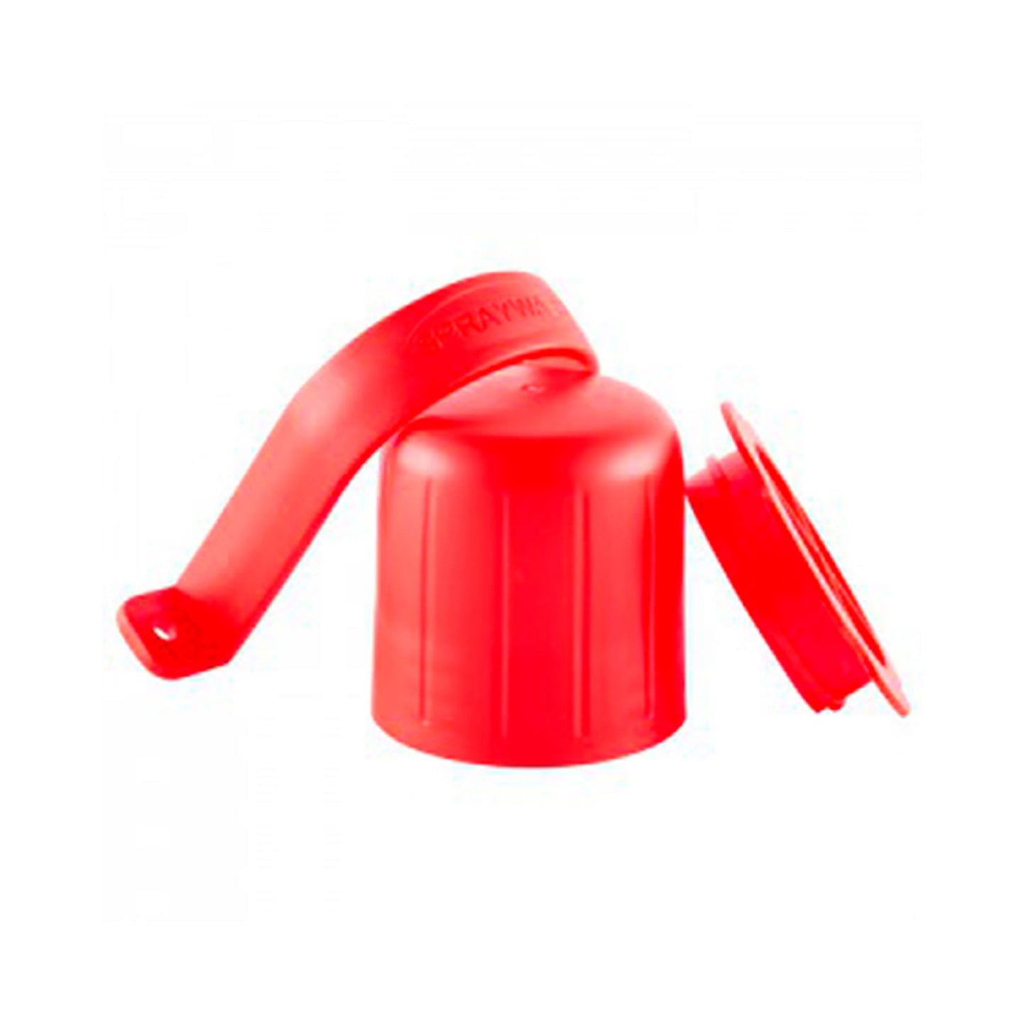 Smart rød beholder til sikker opbevaring af i-spraywash tabletter.