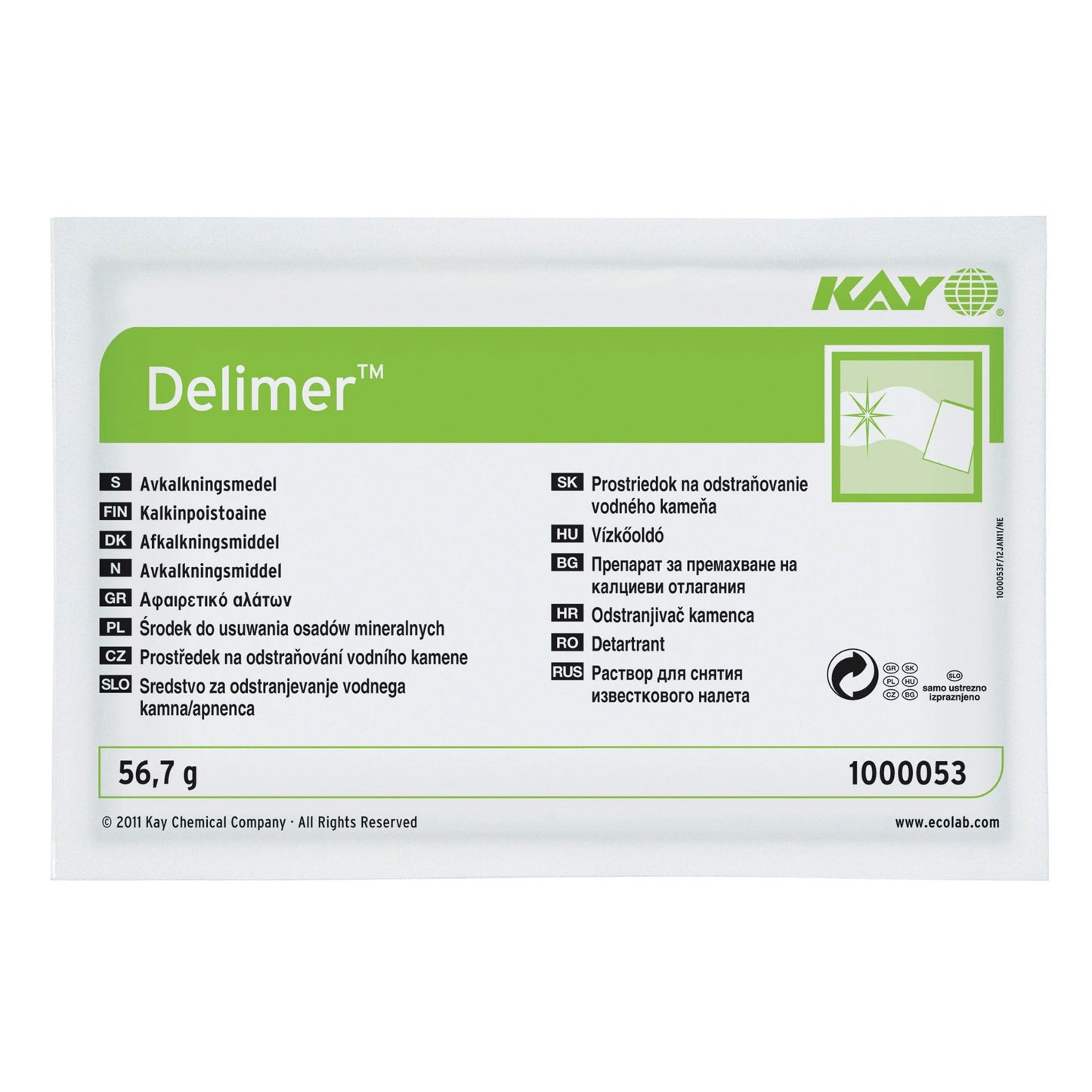 Kay Delimer afkalker, 56,7 g
