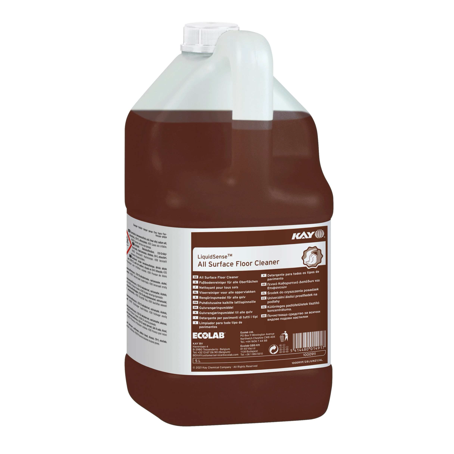 Liquid Sense All Surface Floor Cleaner 2x5L
