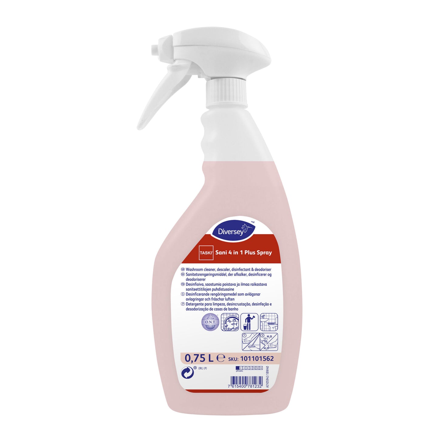 TASKI Sani 4 I 1 Plus 6 x 750 ml spray