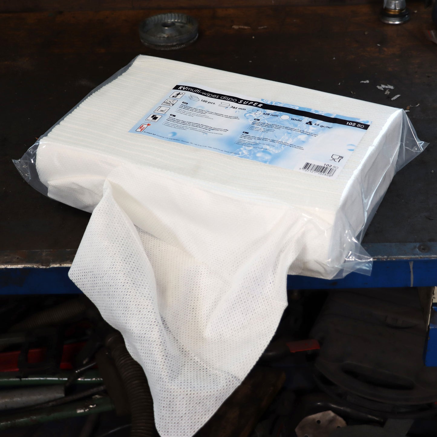 RV Multi-Wipes dispo-super 385x428mm hvid, 100 stk