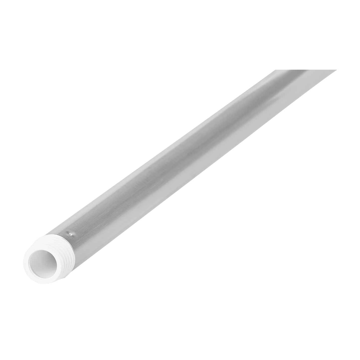 Aluminiumsskaft, Ø22 mm, 1505 mm, Hvid