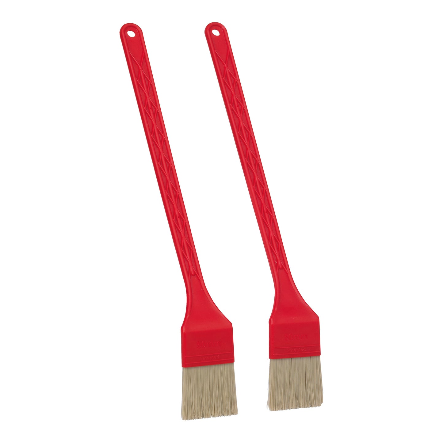 Toaster børste, 2 stk., 395 mm, Medium, Rød