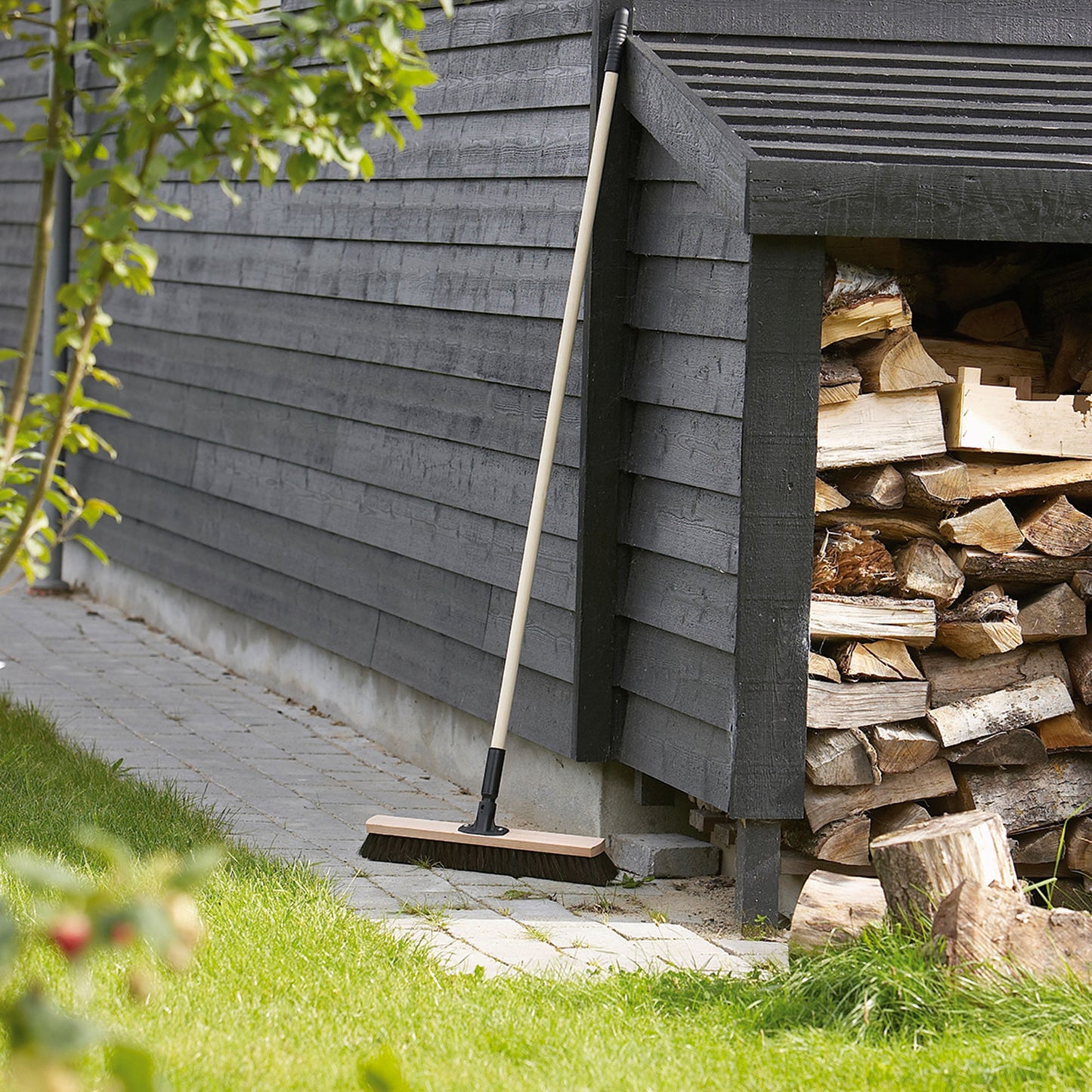 Vikan fejekost m/gevind, medium, træ
