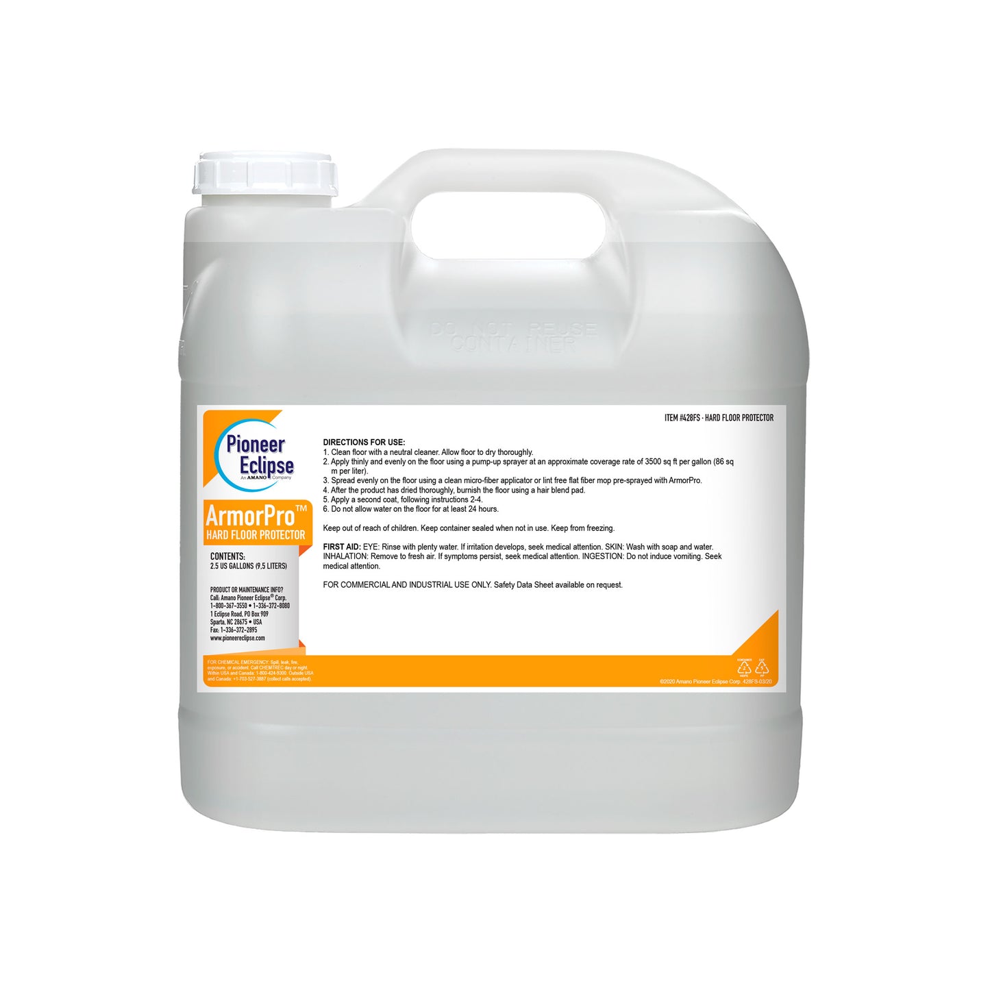 Lockout Hard Floor Protector 2x10L