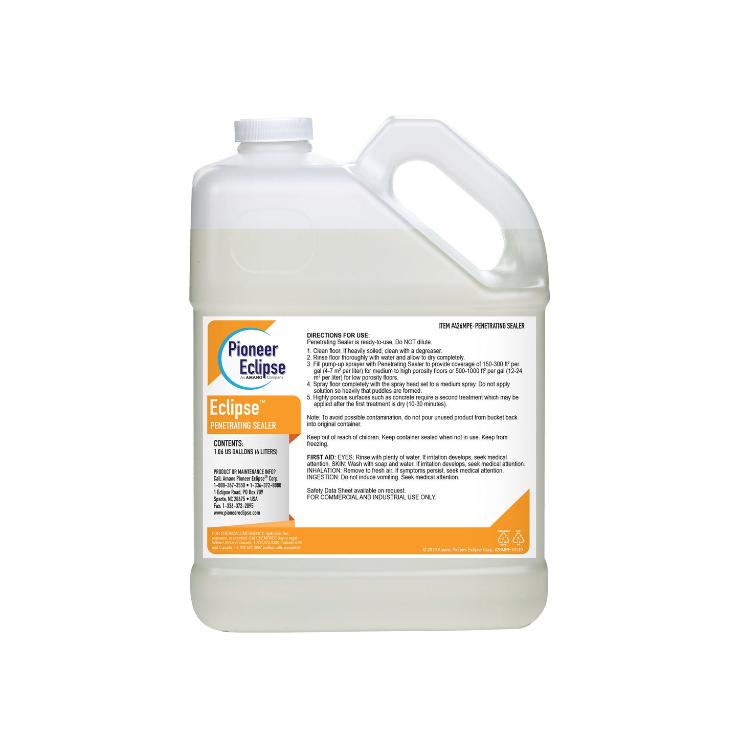 Eclipse Penetrating Sealer – professionel gulvforsegler til beton, terrazzo og natursten. Miljøvenlig og slidstærk løsning.