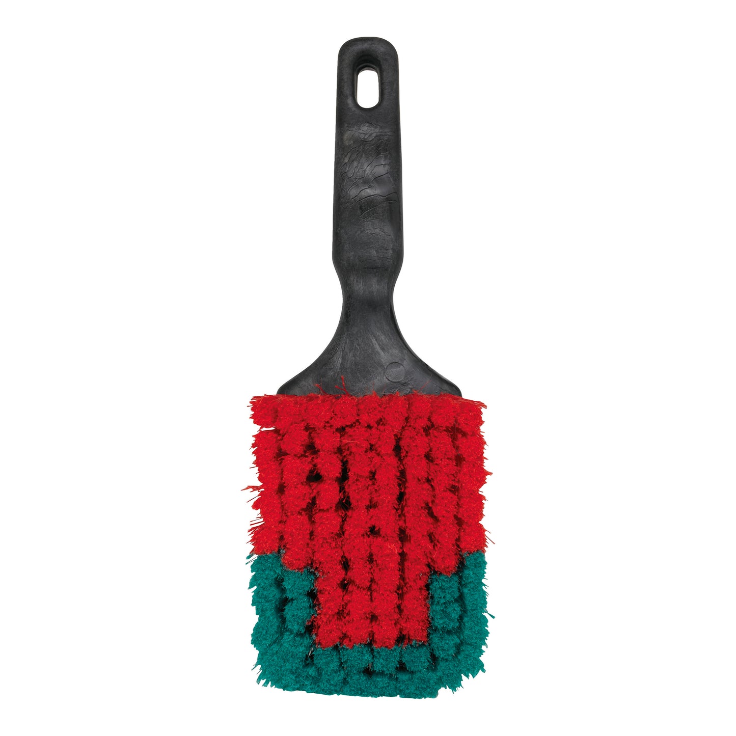 Autobørste m/kort skaft, 275 mm, Blød/spaltet, Sort