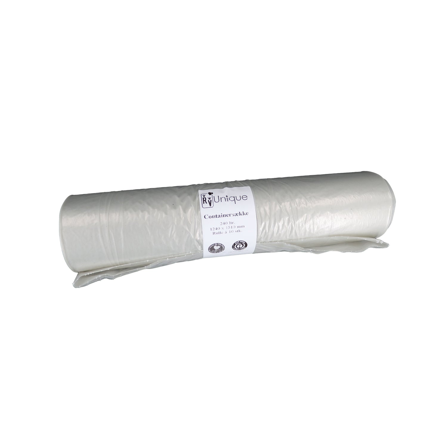 Containersæk Klar 240 ltr 850x390x1510mm,100 stk