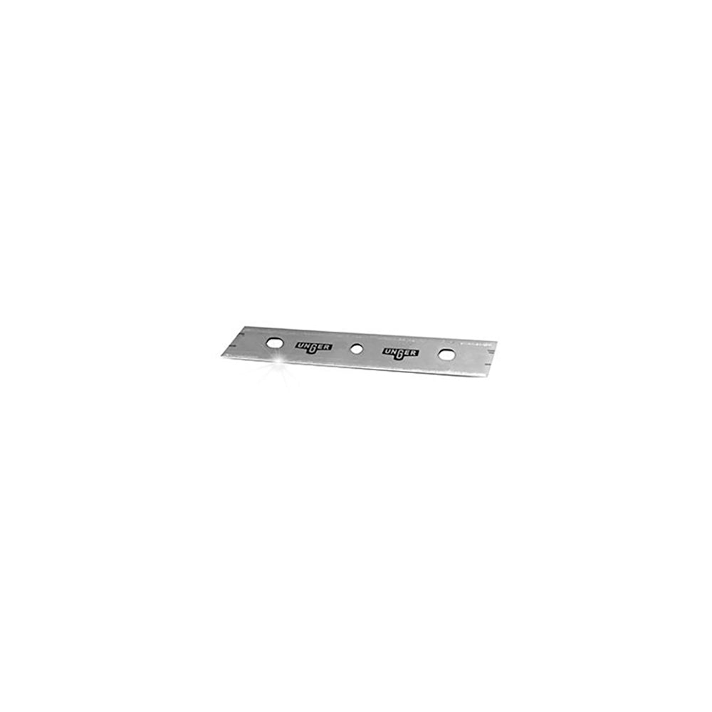 Unger ErgoTec glasskraberblad 15 cm, metalblad med to huller