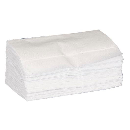 Serviet 1-lags novafold hvid 30x33cm, 7200 stk.