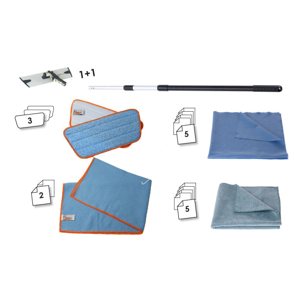 RV Microfibersæt til vinduer og glas