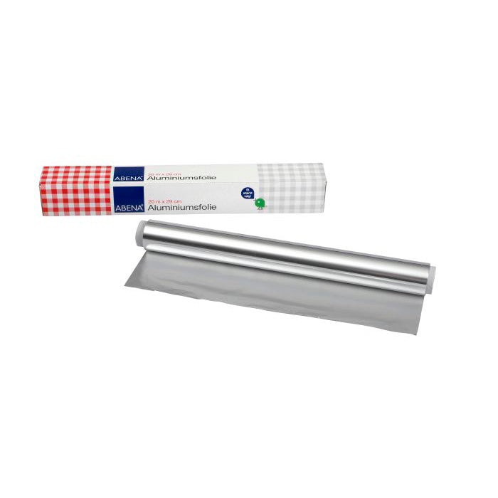 Alufolie 29 cmx 20 mtr, 24 rl.