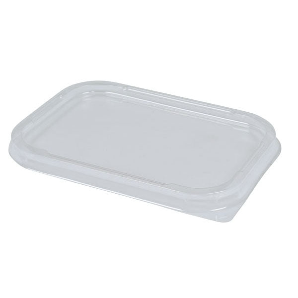 Snap-on låg klar, A-Pet, 6x110 stk