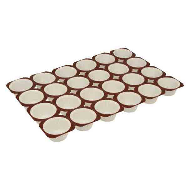 Muffins bageform i ark Ø5cm t/24 stk, 100 ark