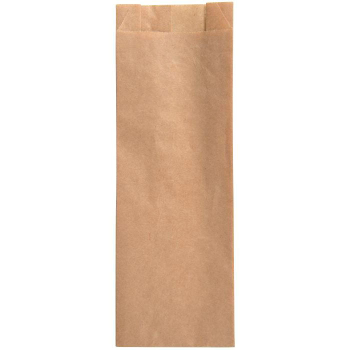 Hot Dog pose lille brun 7/3x19cm, 1000 stk