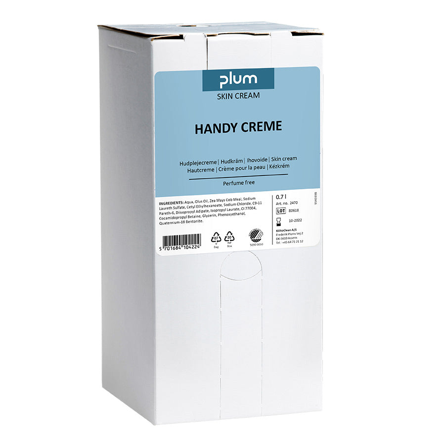 Plum Handy Creme bag-in-box MP 2000 system, 700 ml