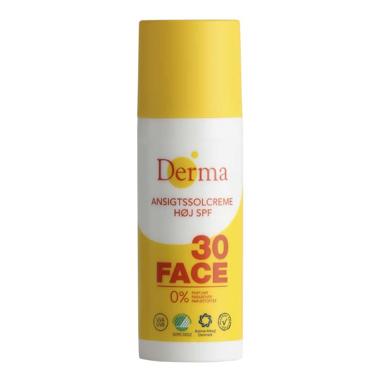 Derma Sun solcreme 50 ml SPF 30, 1x6 stk
