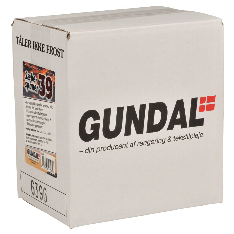 Sæbespåner uden parfume, 10x0,5 kg