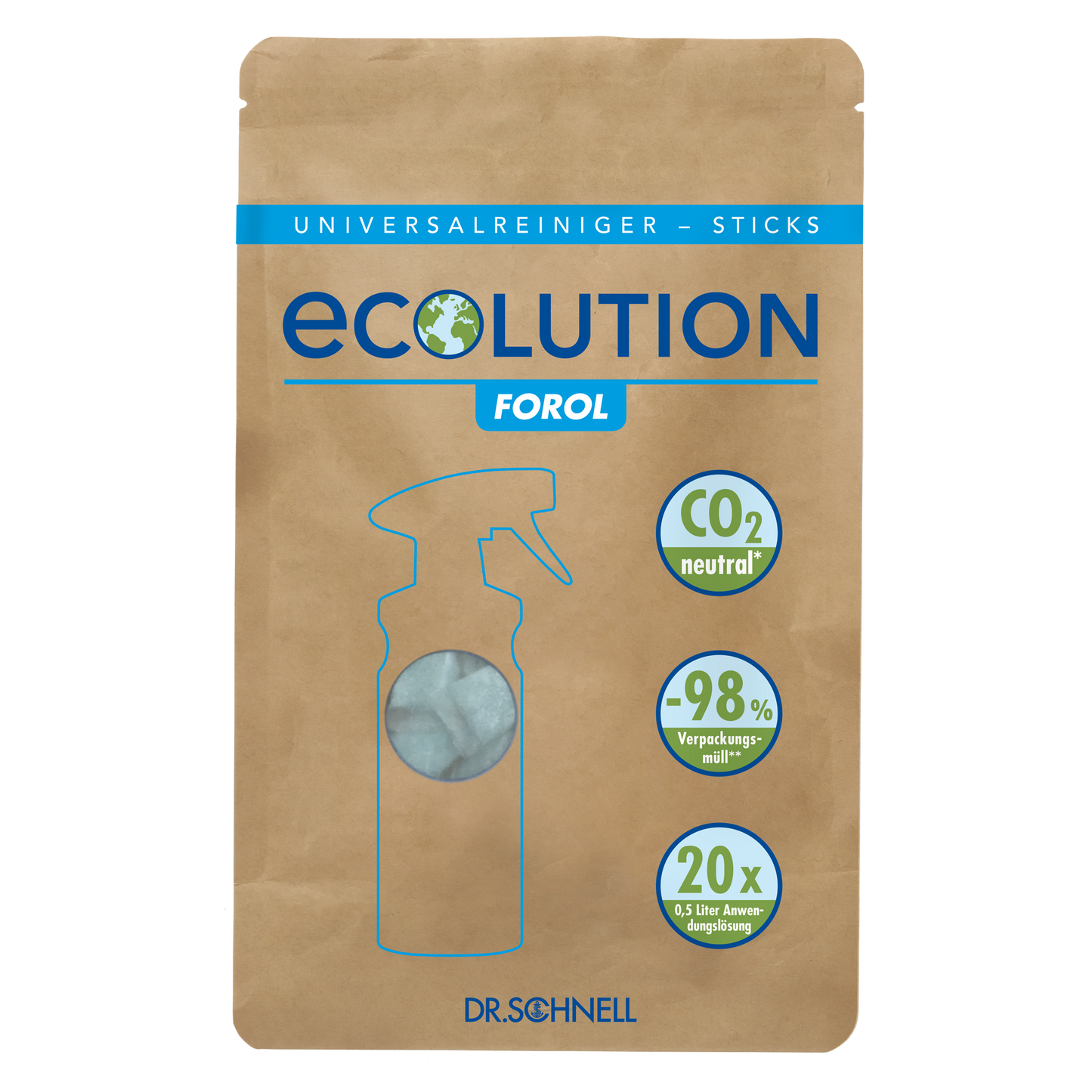 DR.SCHNELL Ecolution Forol 3-gram Sticks, 20 stk
