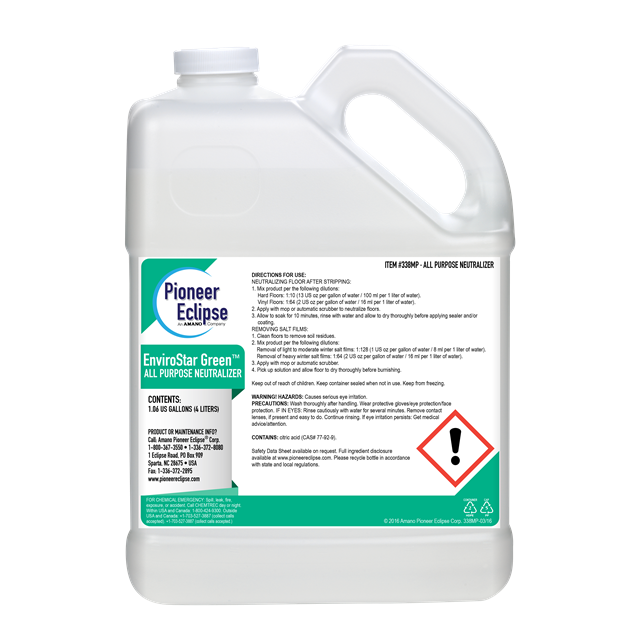 PIONEER Envirostar Green All Purpose Neutralizer, 2x5 ltr