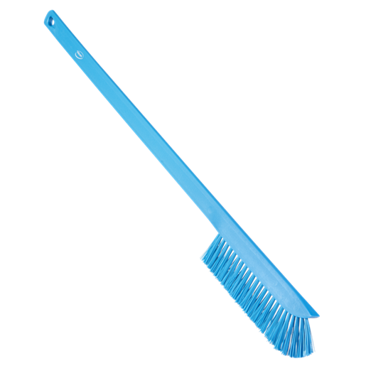 VIKAN Ultra smal vaskebørste Medium m/langt skaft 600 mm blå