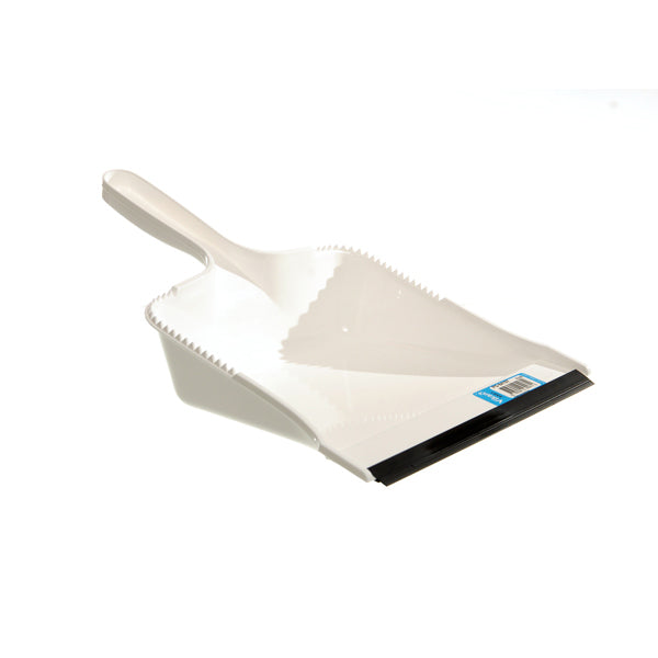 VIKAN Fejebakke m/gummilæbe plast hvid 210 mm