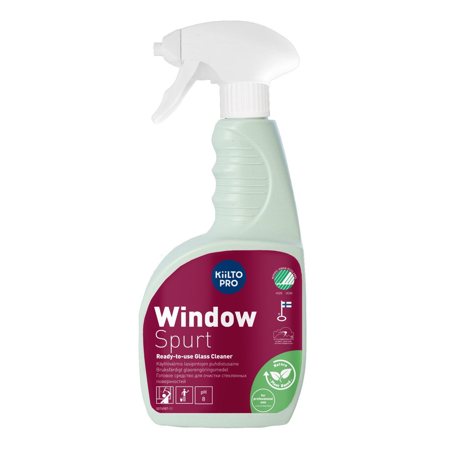 KIILTO Pro Window Spurt Glasrens 750 ml