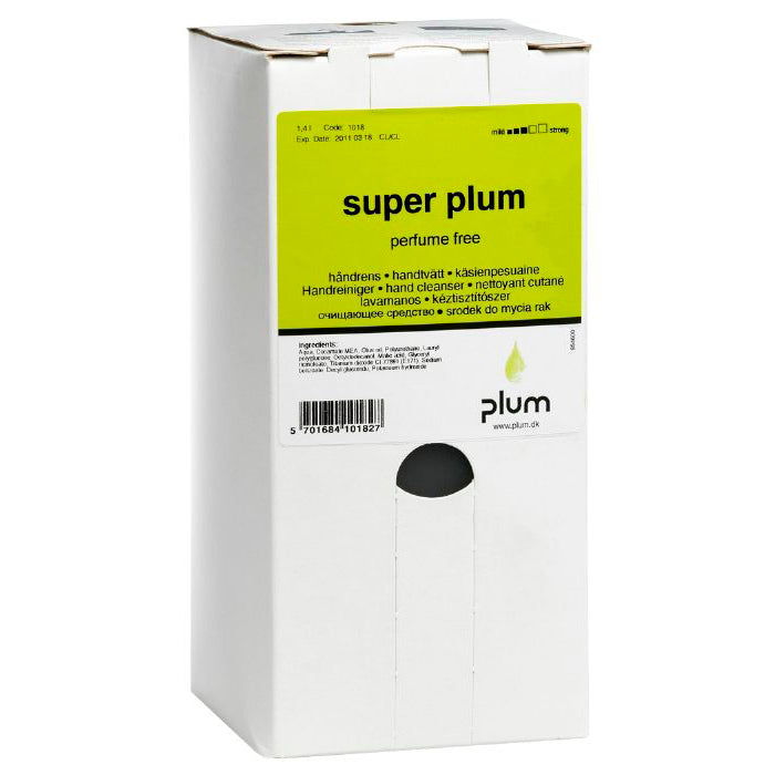 PLUM SuperPlum Håndrens u/farve&parfume, 8x1,4 ltr