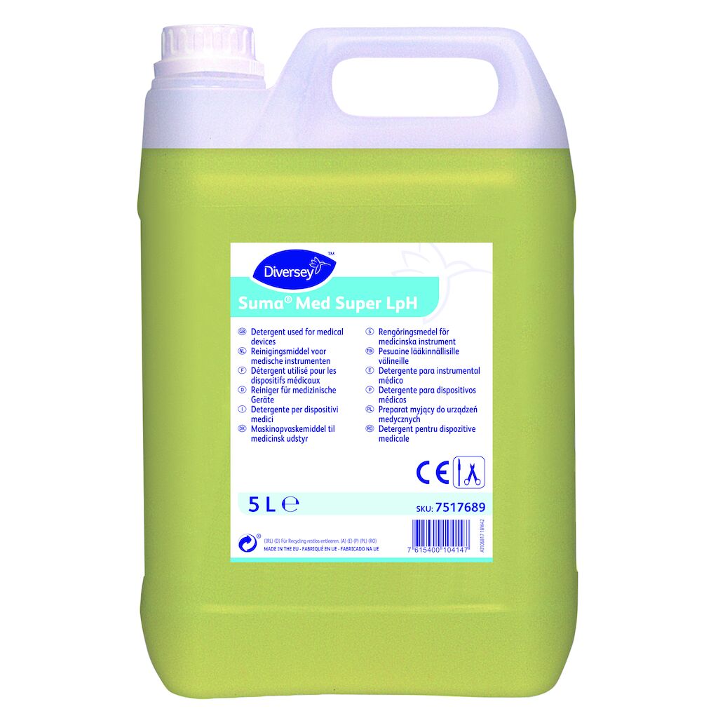Suma Med Super LpH Maskinopvask, 2x5 ltr