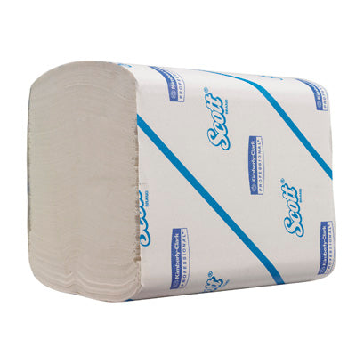 Scott Toiletpapir i-ark 2-lags hvid 12,5x18,5cm,  9000 Ark