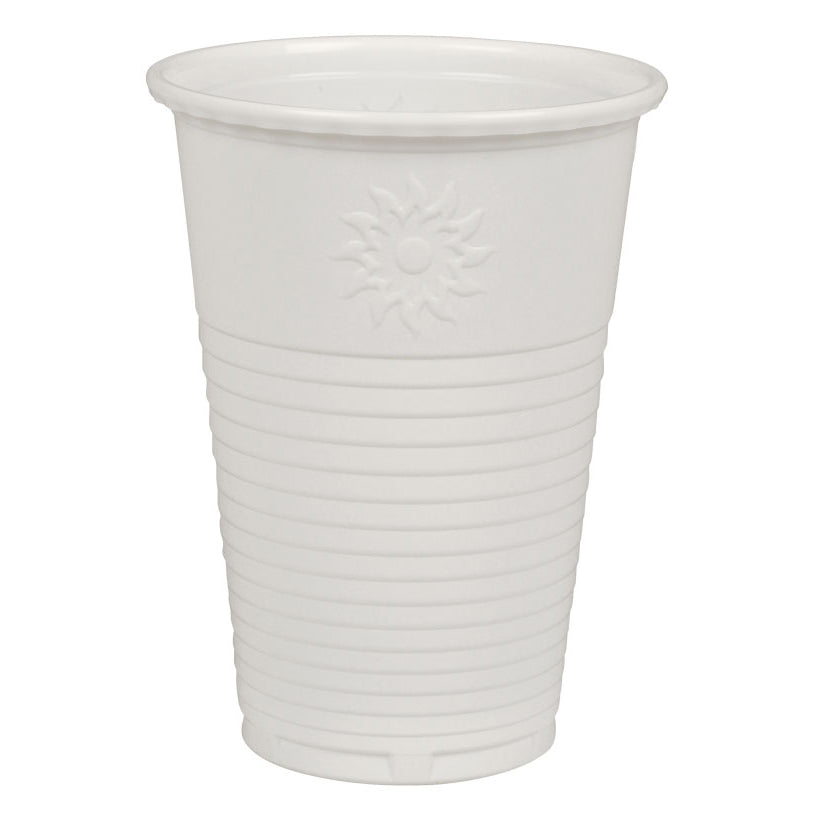 Drikkebæger Hvid 20 cl PP GastroØ7cmx9,8cm , 30x100 stk