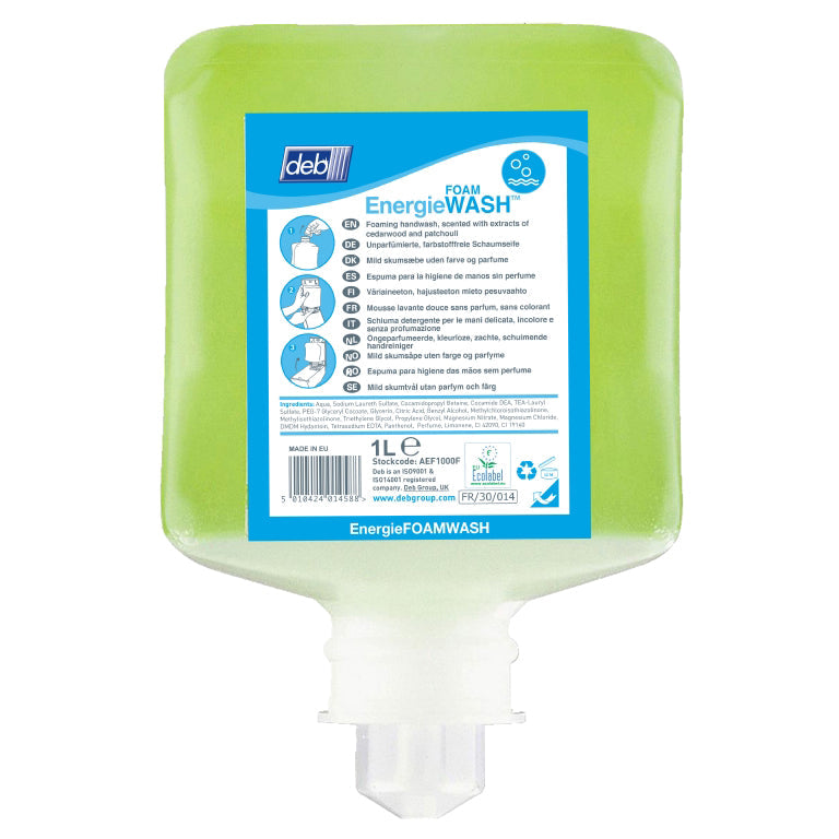 DEB SCJ Skum Håndsæbe m/farve & parfume, 6x1000 ml