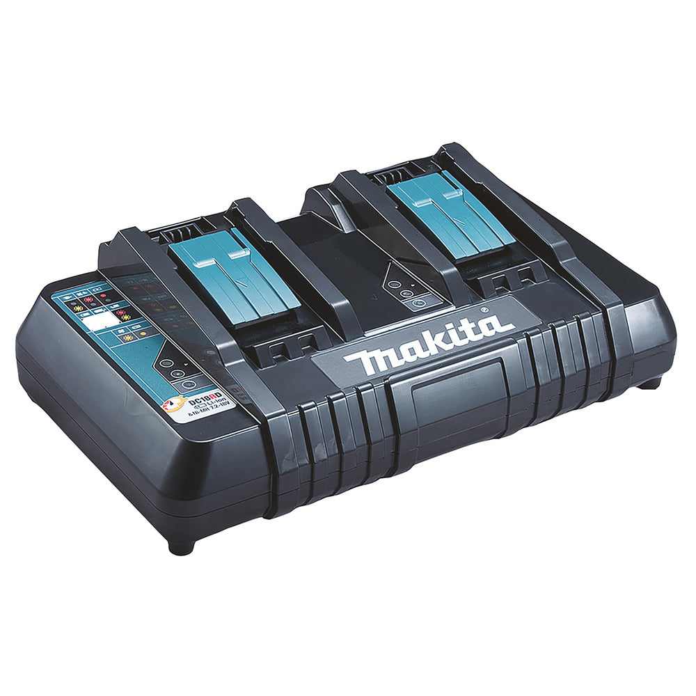 MAKITA Oplader LXT i kuffert til 2x14V /18V stk. batterier DC18RD