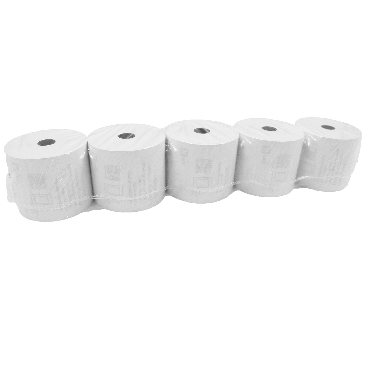 Automatruller med UNO X QR-kode tryk, 60x80x12 mm, flere hvide ruller