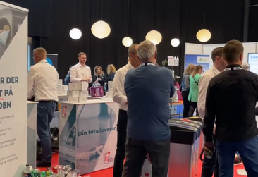 Rengøringsmesse RVU stand