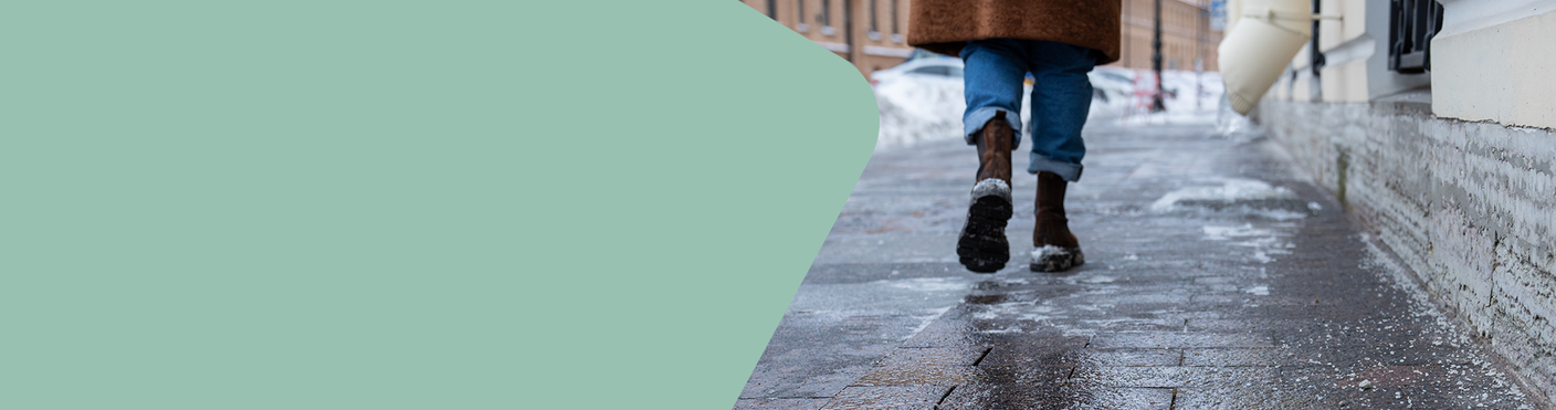 Banner vej med vejsalt