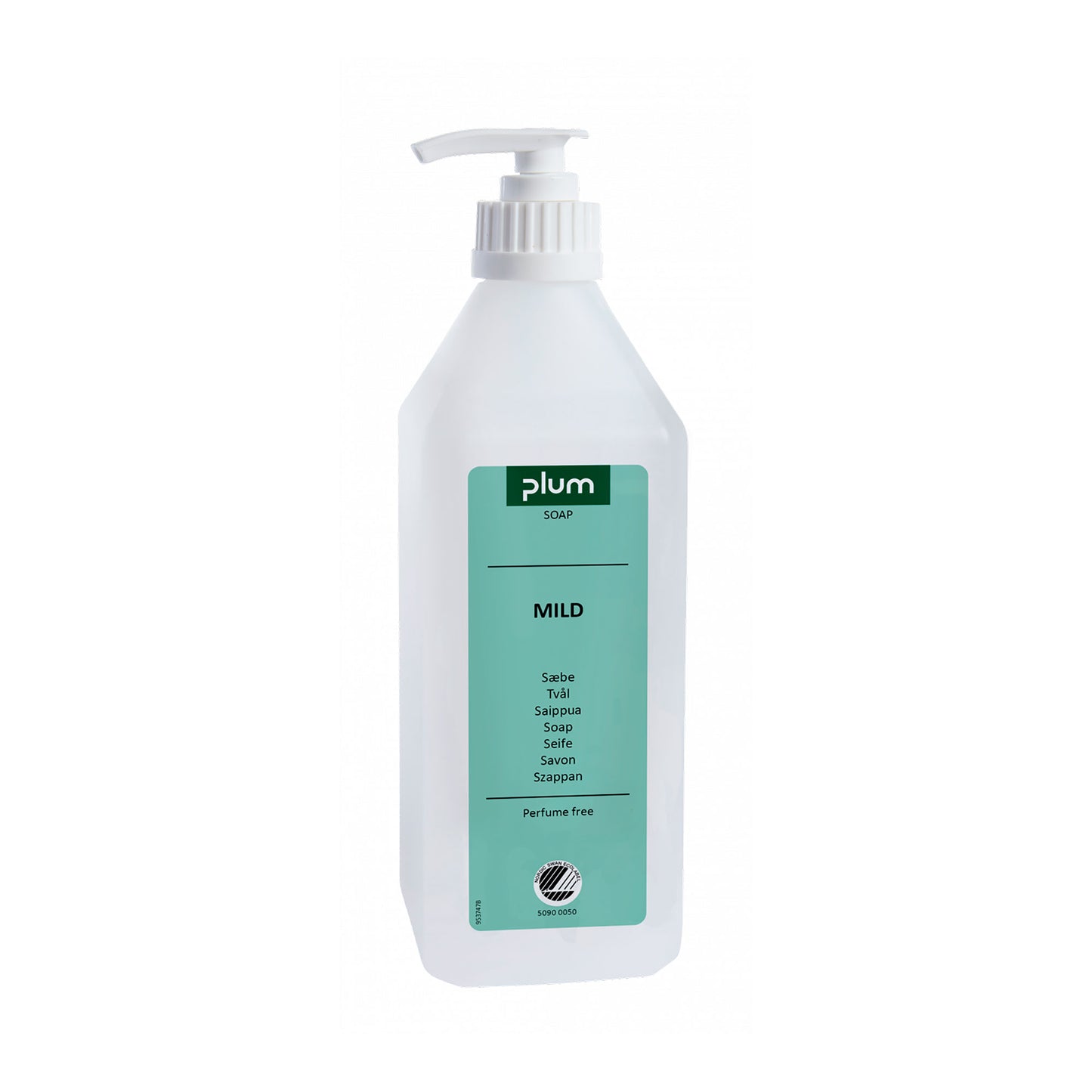 Plum Mild flydende håndsæbe, uden farve og parfume