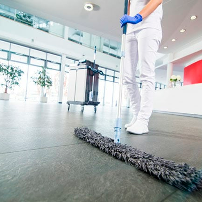 VILEDA Swep Duo r-MicroTech Mop, 50 cm