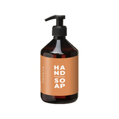 Håndsæbe PET-flaske 500 ml, Papaya, orange med pumpe