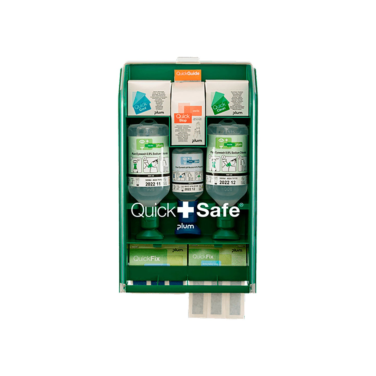 Førstehjælpsstation QuickSafe Food Industry, et væghængt førstehjælpsskab.