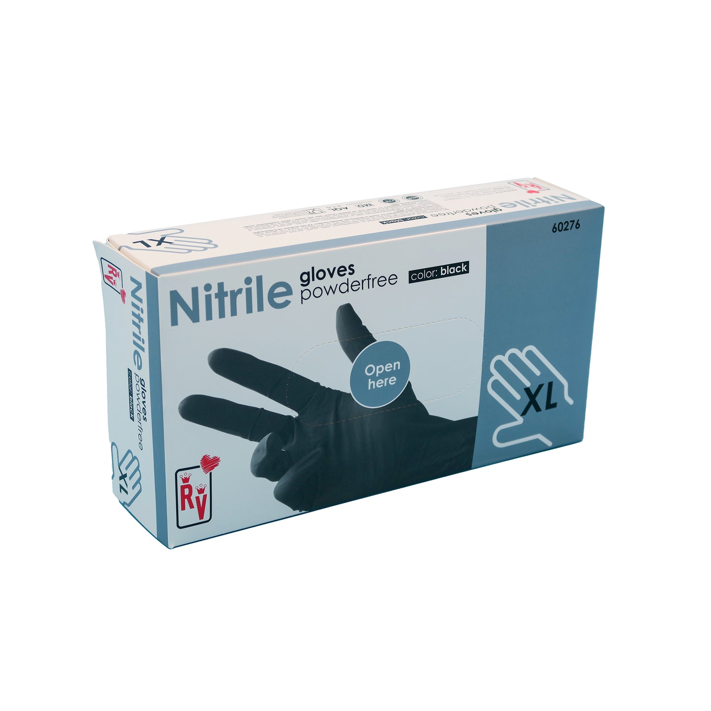 RV Nitril Engangshandsker u/pudder