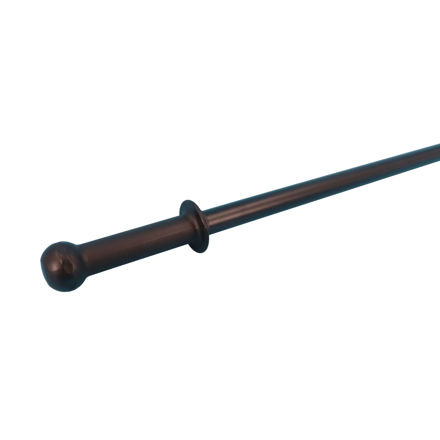 Ergo Alu teleskopskaft i aluminium med fast knop, justerbar længde fra 100 til 180 cm til professionel rengøring og ergonomisk arbejde.