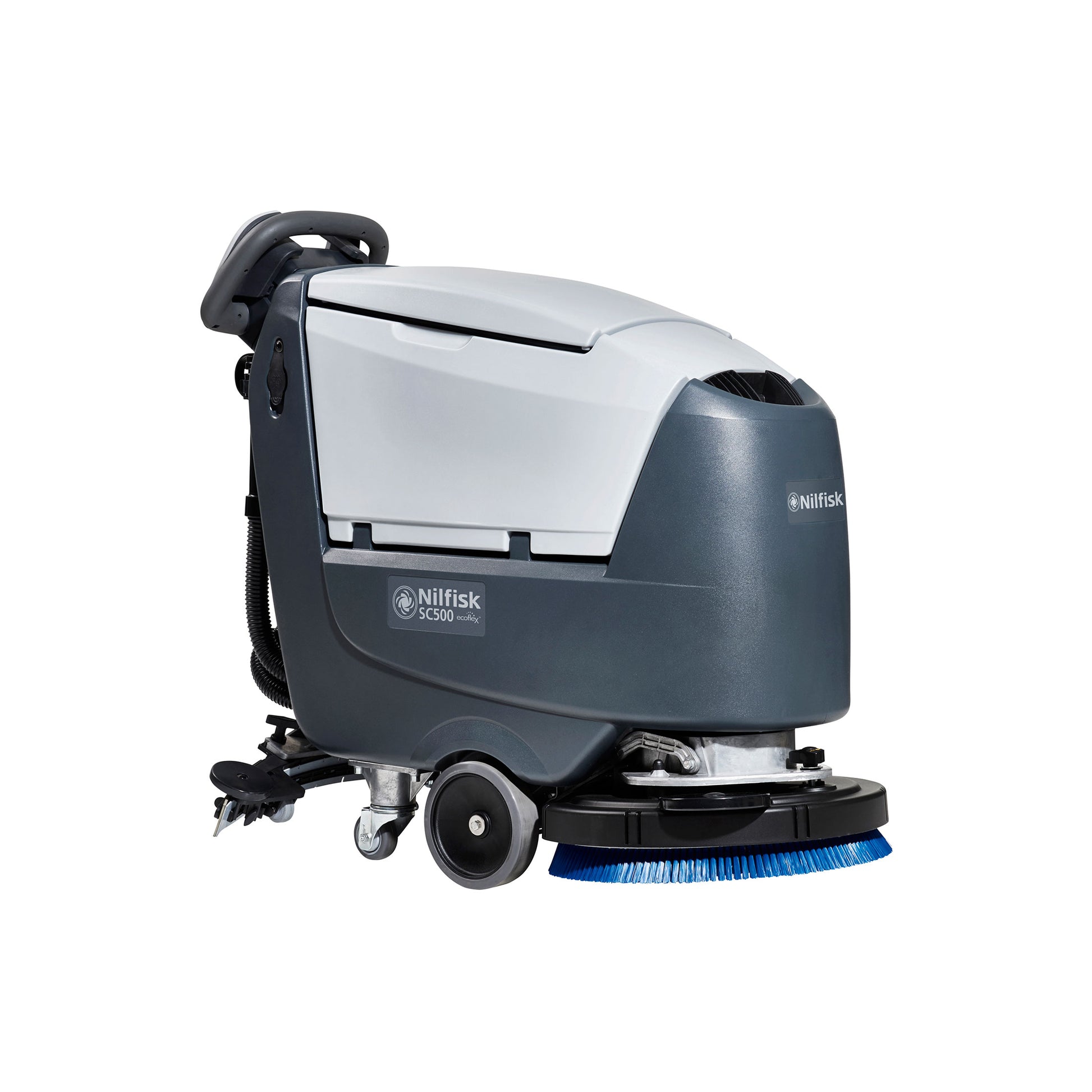 Nilfisk SC500 53 B professionel gulvvaskemaskine med 53 cm børstedæk, EcoFlex-system og ergonomisk betjening