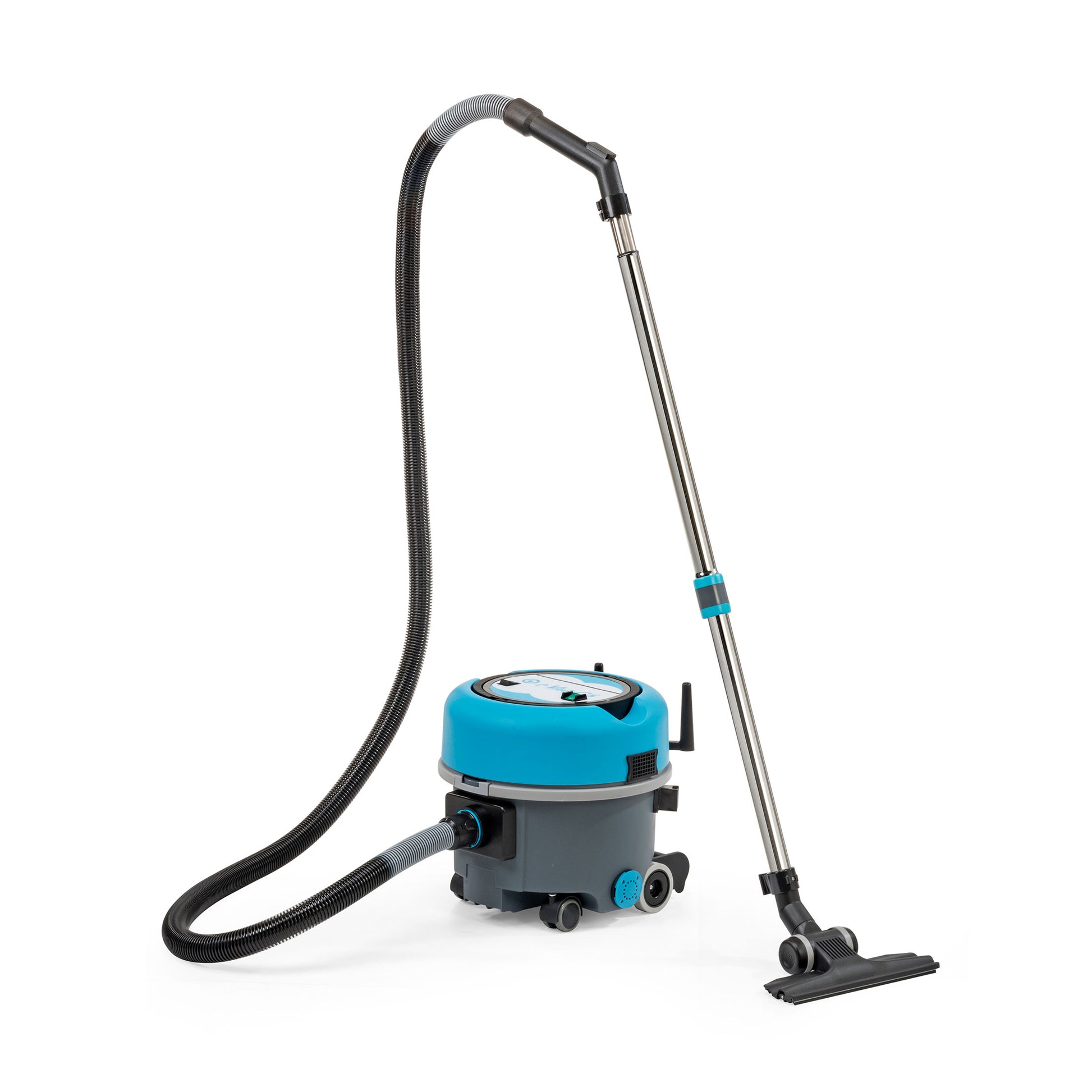Professionel i‑vac 6 støvsuger med HEPA‑filter, fleksibel slange, aftagelig ledning og robust design til professionel rengøring