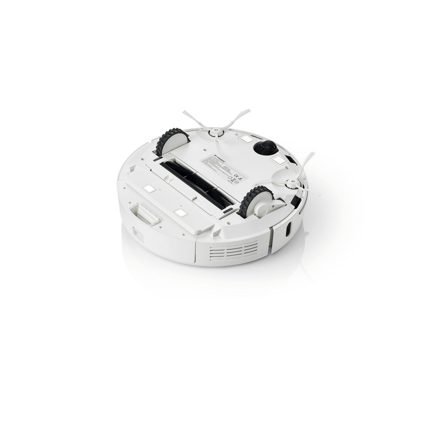 Co‑botic 1700 Hotel professionel robotstøvsuger fra i‑Team til hoteller og erhverv, der støvsuger struktureret med høj sugeevne og lang driftstid