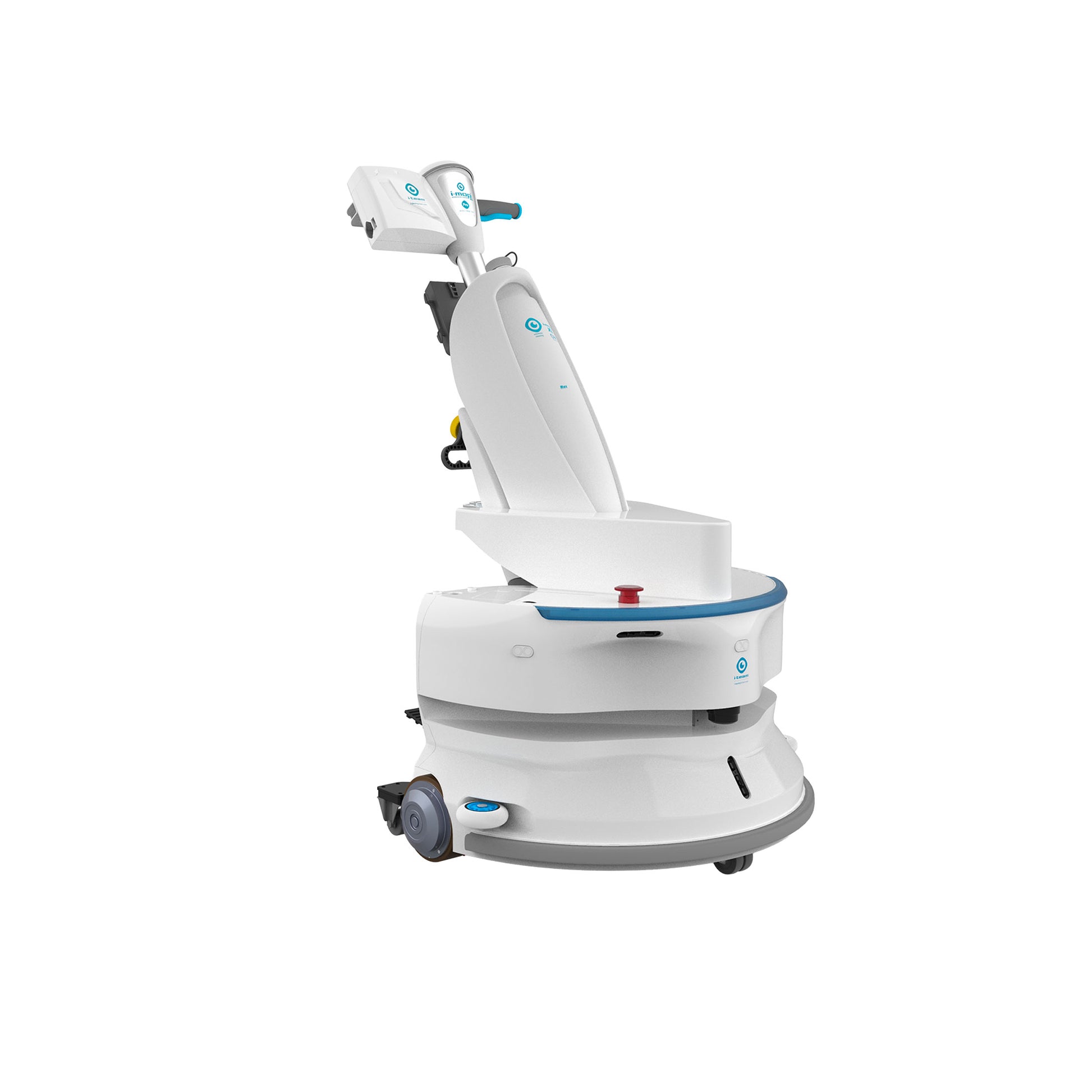 i‑walk udfører automatisk gulvvask med i‑mop XL og reducerer fysisk belastning for rengøringspersonale i daglig professionel rengøring