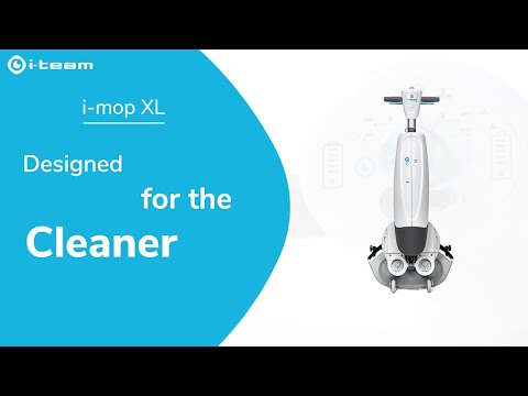 Video om i-mop XL Pro V23 FM gulvvaskemaskine, inklusiv batteri og oplader