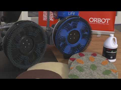 Video af i-team orbot gulv- og tæpperensemaskine familien