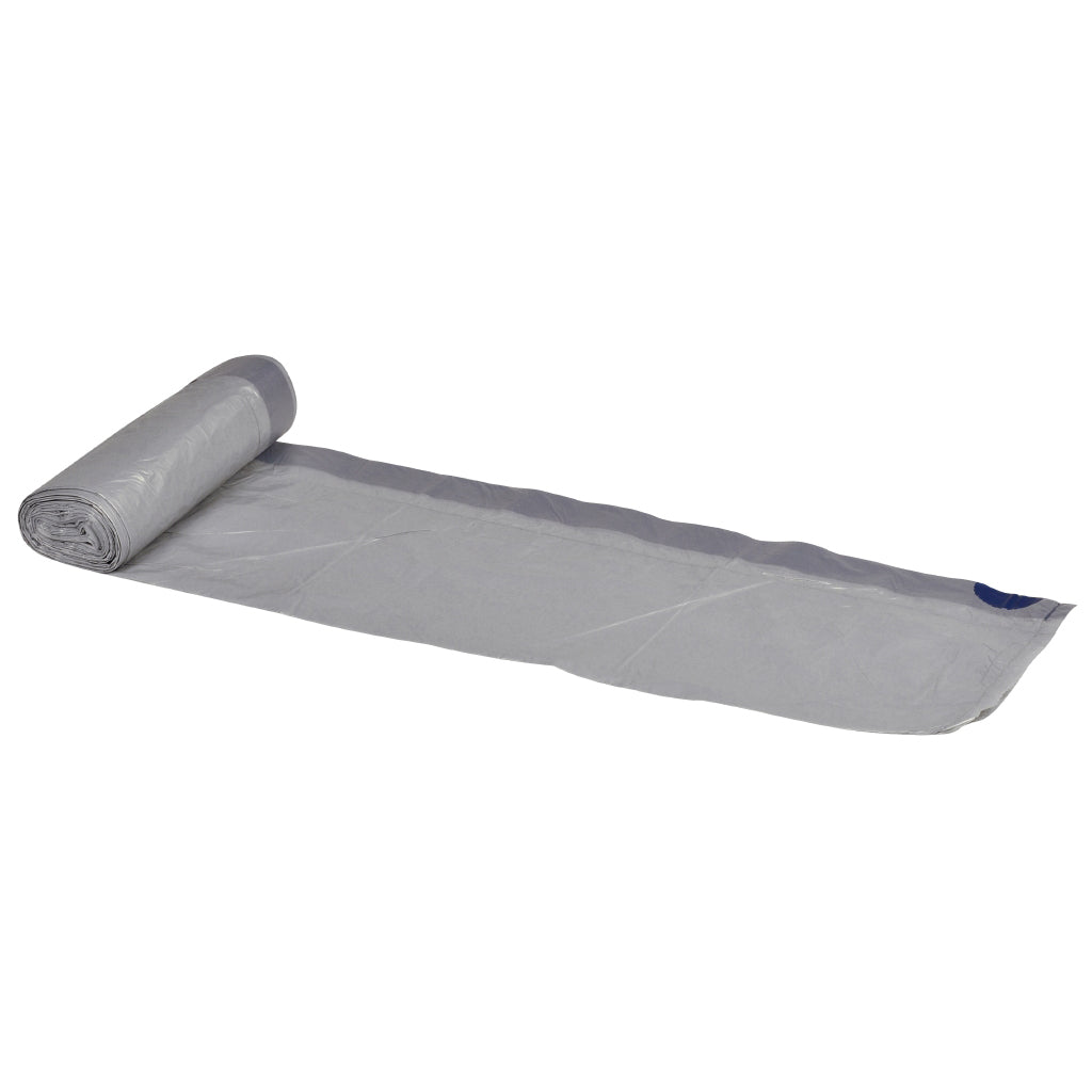 Spandepose LLDPE 20 ltr m/snøreluk grå str. 44x50cm, 24 rl